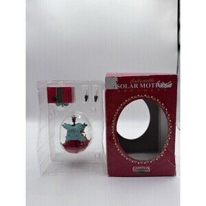 Vintage Christmas Traditions Matrix Solar Motion Hanging Tree Ornament Reindeer